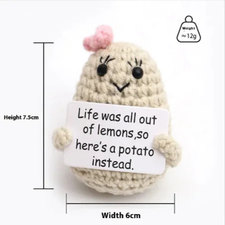 Potato Crocheted–handcrafted